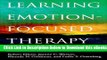 [Reads] Learning Emotion-Focused Therapy: The Process-Experiential Approach to Change Online Ebook