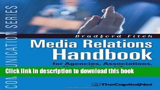 Read Media Relations Handbook: For Agencies, Associations, Nonprofits and Congress - The Big Blue