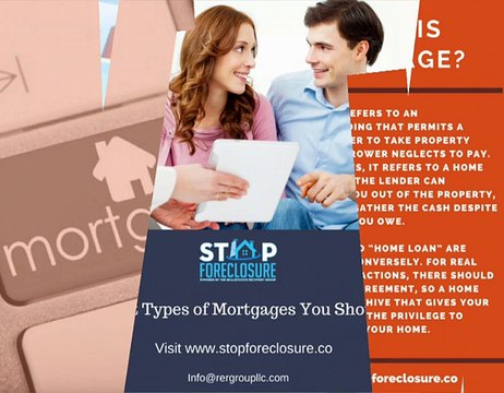 Different Types of Mortgages You Should Know