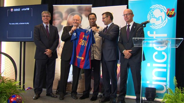 Cardoner: “Esperem que la nostra aliança amb l’UNICEF sigui per sempre” [CAT]