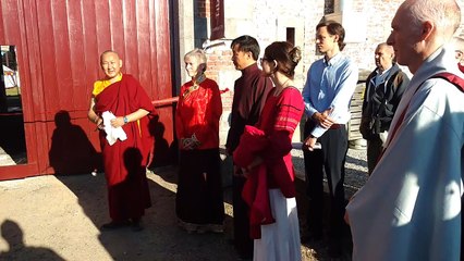 Florennes : inauguration du centre bouddhiste tibétain
