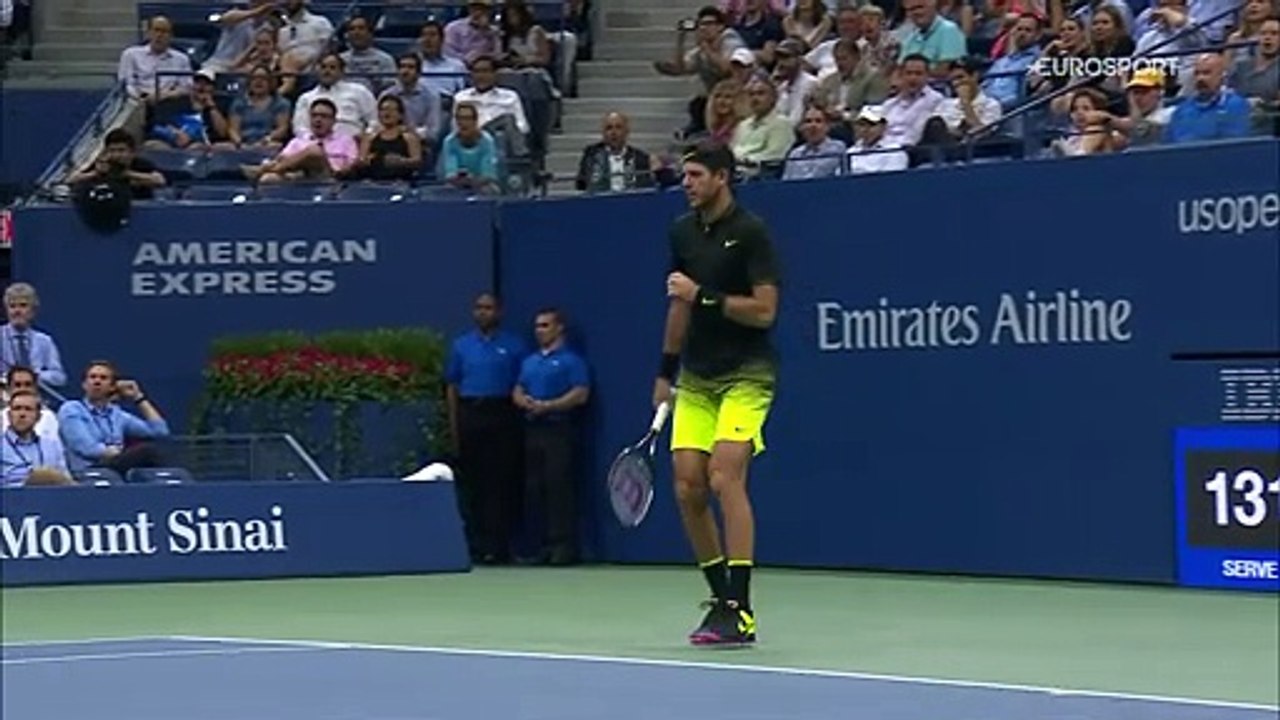 ABD Açık: Juan Martin del Potro - Stan Wawrinka (Özet)