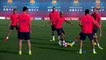 FC Barcelona training session: Neymar Jr returns to training