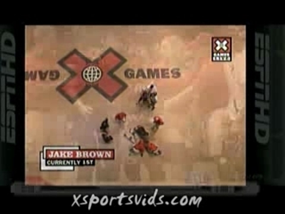 chute de + de 15 metres en skate X-Games