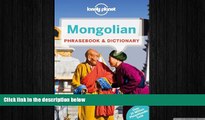 book online Lonely Planet Mongolian Phrasebook   Dictionary