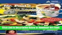 [Reads] Mr. Food s Comida RÃ¡pida y FÃ¡cil para Personas con Diabetes (Spanish Edition) Online Ebook
