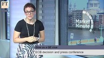 Market Minute — ECB meets, Carney remarks