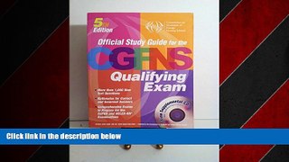 Pdf Online Official Study Guide for the CGFNS Qualifying Examination
