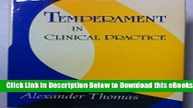 [Reads] Temperament in Clinical Practice Online Ebook