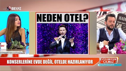 Tarkan konser öncesi neden otelde hazırlanıyor?
