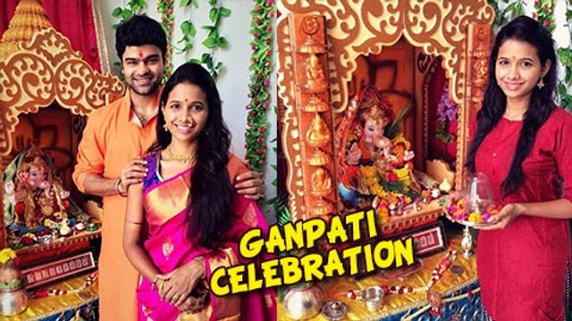 EXCLUSIVE - Mayuri Wagh & Piyush Ranade Celebrate Ganeshotsav - Asmita - Zee Marathi