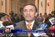 Exministros de Humala no acuden a citaciones del Congreso