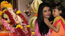 Aishwarya Rai's Baby Aaradhya Makes Modak For Ganpati