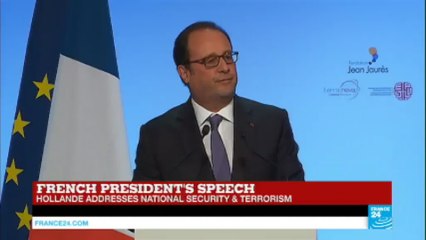 REPLAY - Watch French president François Hollande address on terrorism