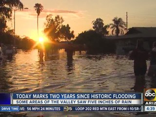 Today marks two days since historic flooding in the Valley