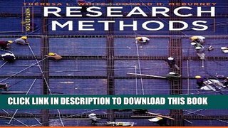 New Book Research Methods