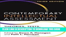 New Book Contemporary Intellectual Assessment, Third Edition: Theories, Tests, and Issues