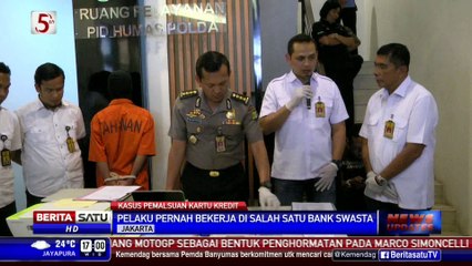 Mantan Call Center Bank Dalangi Kasus Pemalsuan Kartu Kredit