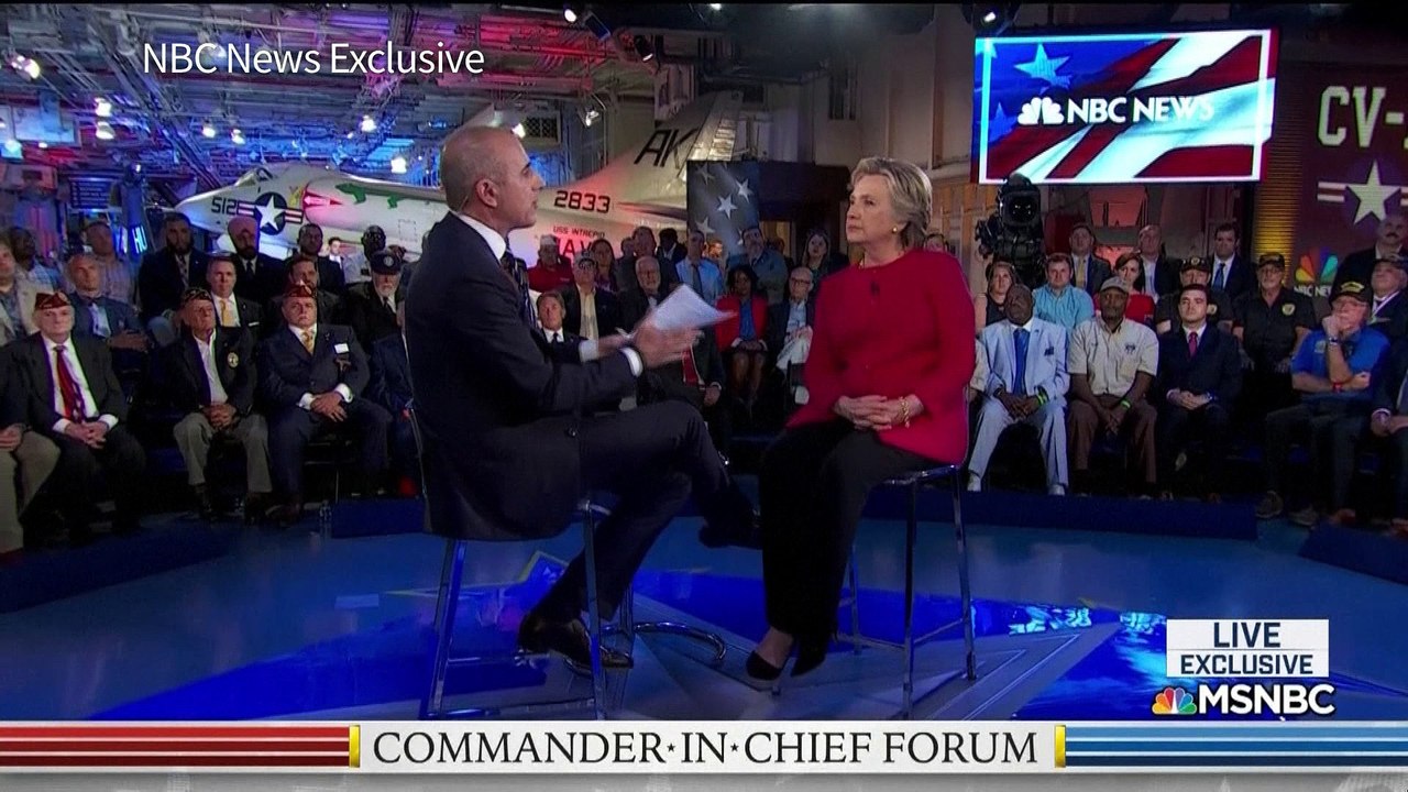 Hillary Clinton regrette l'affaire de ses emails