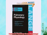 [PDF] Pulmonary Physiology (Lange Physiology) Popular Colection