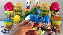 PLAY DOH SURPRISE EGGS with Surprise Toys,Ice Age,Masked Rider Kamen Rider,Rio 2