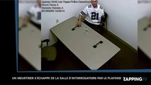 Un meurtrier s'évade de la salle d'interrogatoire sous les yeux des policiers (Vidéo)