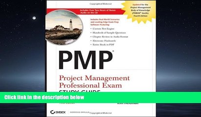Choose Book PMP Project Management Professional Exam Study Guide, Includes Audio CD