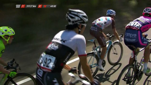 5 en la fuga / 5 in the breakaway - Etapa / Stage 18 (Requena / Gandía) - La Vuelta a España 2016