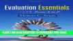 [PDF] Evaluation Essentials: From A to Z Full Online