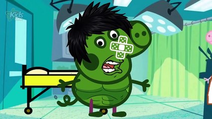 ✓ Peppa Pig Gangster vs Peppa Superman | Monster Trucks for Children | New and Full Episodes 2016