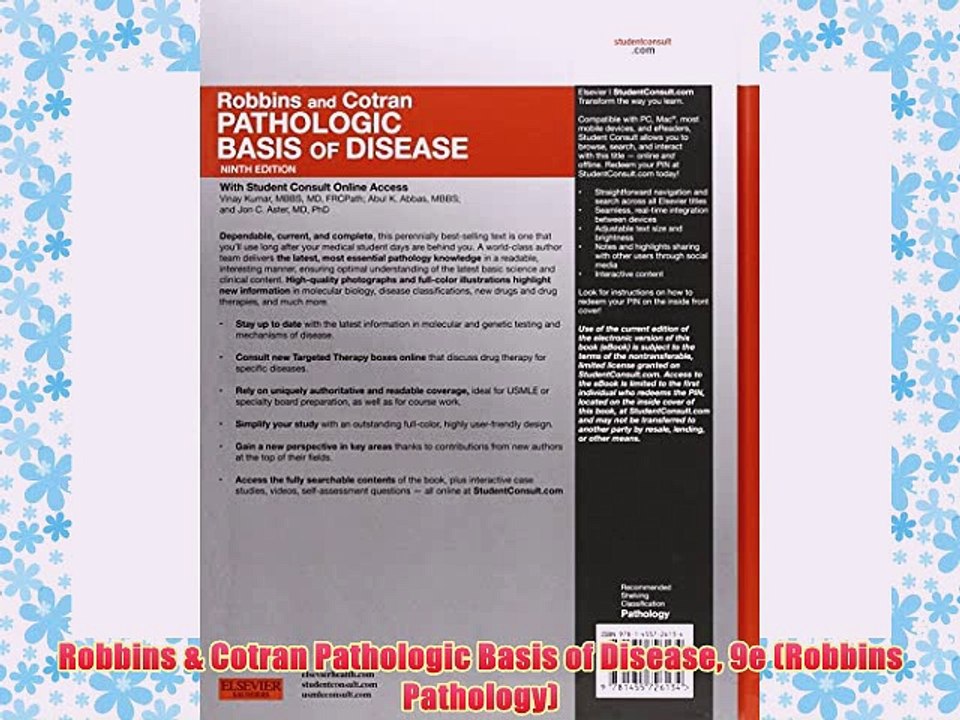 [PDF] Robbins & Cotran Pathologic Basis of Disease 9e (Robbins Pathology) Full Online