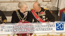 Un discours du roi de Norvège devient viral sur Internet