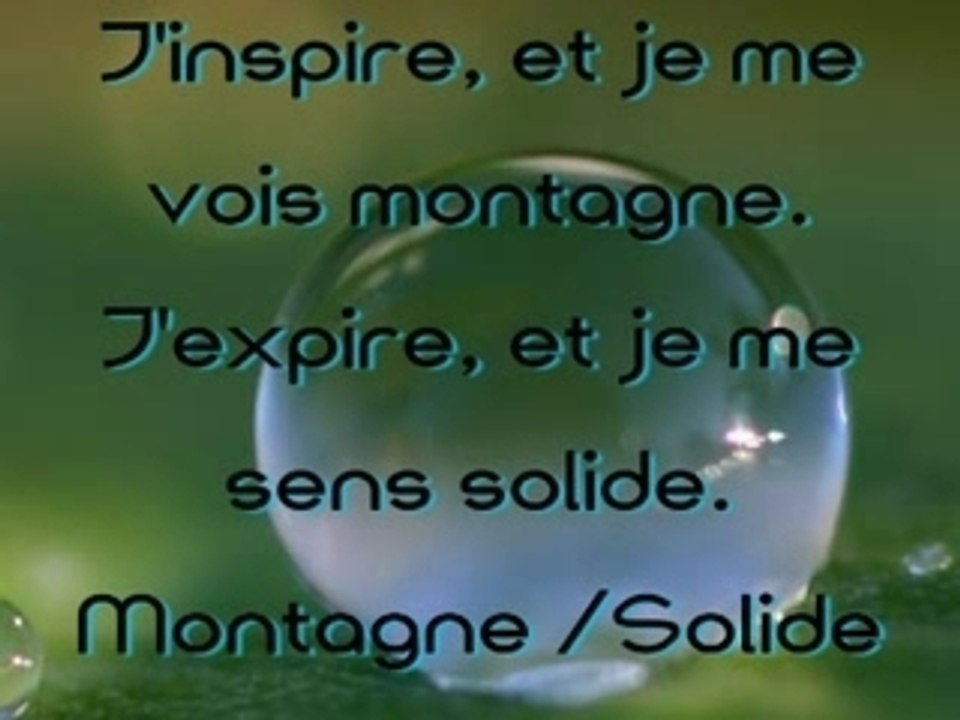 La respiration consciente