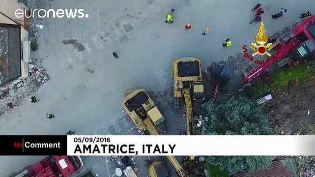 Robots plot quake damage in Amatrice