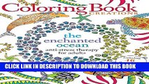 New Book Coloring Book Creations: Enchanted Oceans: Anti-Stress Therapy for Adults