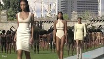 Models Struggle With Heels During Yeezy Season 4 Show