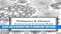 Collection Book Whimsies   Denses: Journal and Coloring Book