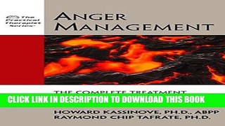 New Book Anger Management: The Complete Treatment Guidebook for Practitioners (Practical Therapist)