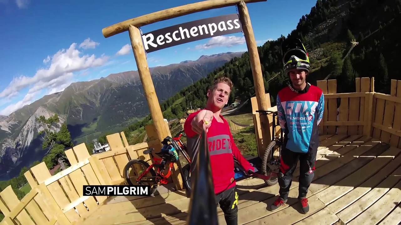 Adrénaline - VTT : Le bike park du Suzuki Nine Knights MTB de Reschenpass en Italie