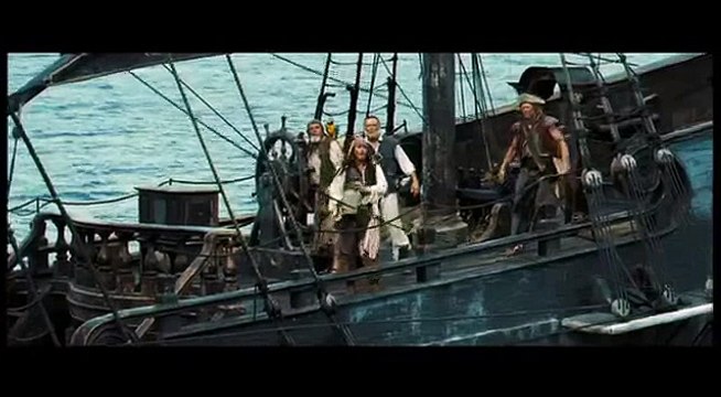 Scene du bocal de terre Pirates des Caraïbes 2