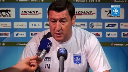 Viorel Moldovan avant AJ Auxerre - Sochaux