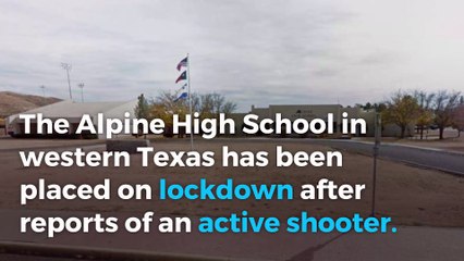 BREAKING: 1 shot, 2 shooters on the loose at Texas High School