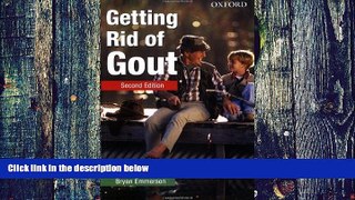 Big Deals  Getting Rid of Gout  Best Seller Books Most Wanted