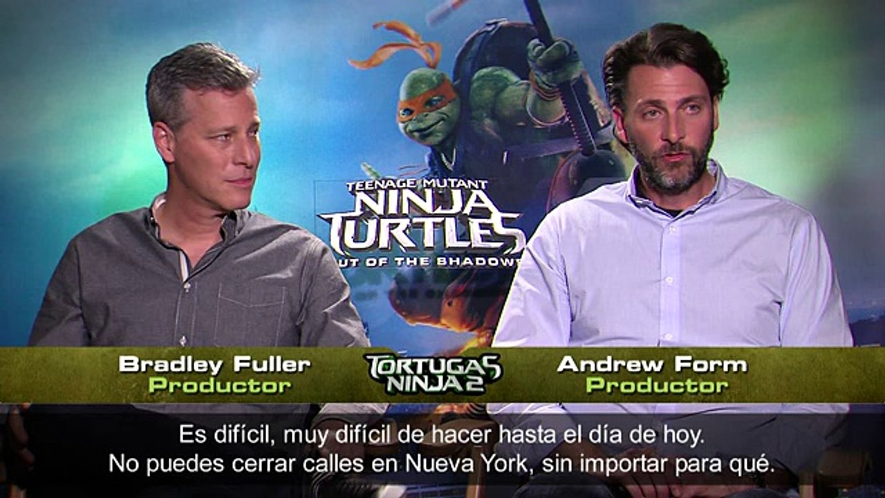 Tortugas Ninjas 2, Out of the Shadows 2k16, Detras de Camaras!