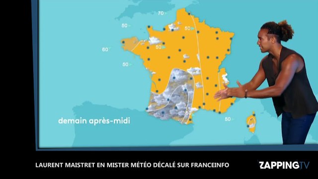 Koh-Lanta : Laurent Maistret en mister météo décalé pour Franceinfo (Vidéo)