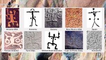 Ancient Aliens On Mars  BEST Rock Tool and Hieroglyphics Carved, Symbols