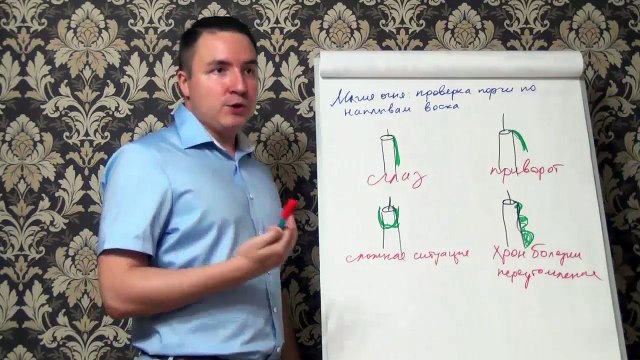 Евгений Грин — Магия огня — проверка порчи по наплывам воска