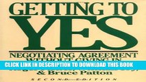 [PDF] Getting to Yes: Negotiating Agreement Without Giving In Popular Collection