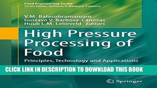 [PDF] High Pressure Processing of Food: Principles, Technology and Applications (Food Engineering