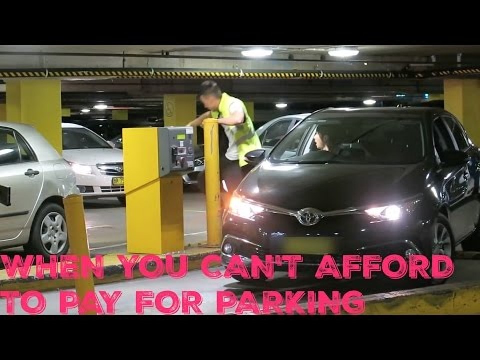 Man Avoids Paying for Parking in Cheekiest Way Possible